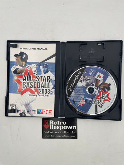 All-Star Baseball 2003 - Playstation 2 (Complete)