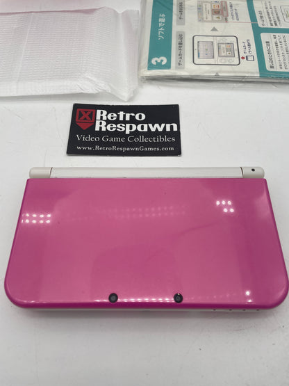 Modeed New Nintendo 3DS LL Pink/White - JP Nintendo 3DS (Complete)