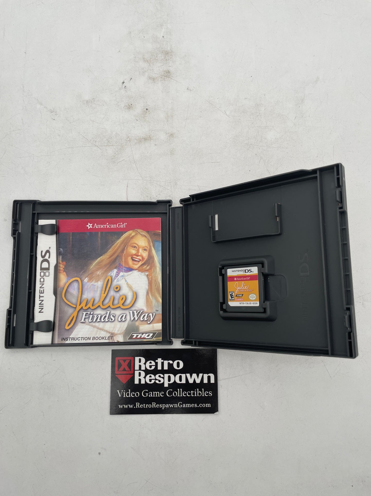 American Girl Julie Finds a Way - Nintendo DS (Complete)
