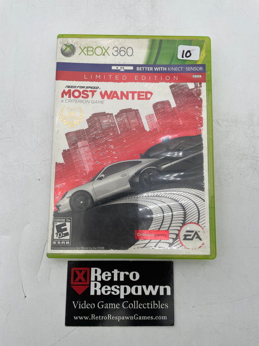 Need for Speed Most Wanted [2012 Limited Edition] - Xbox 360 (Complete)