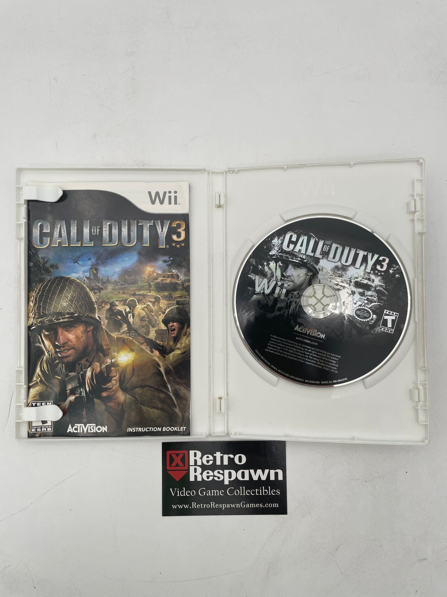 Call of Duty 3 - Wii (Complete)