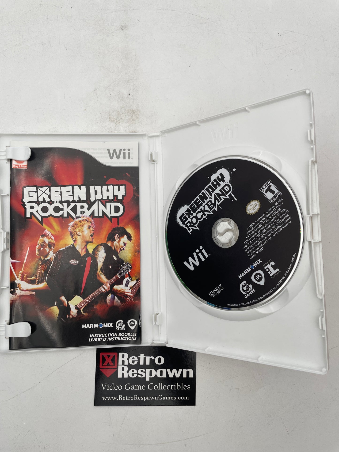 Green Day: Rock Band - Wii (Complete)