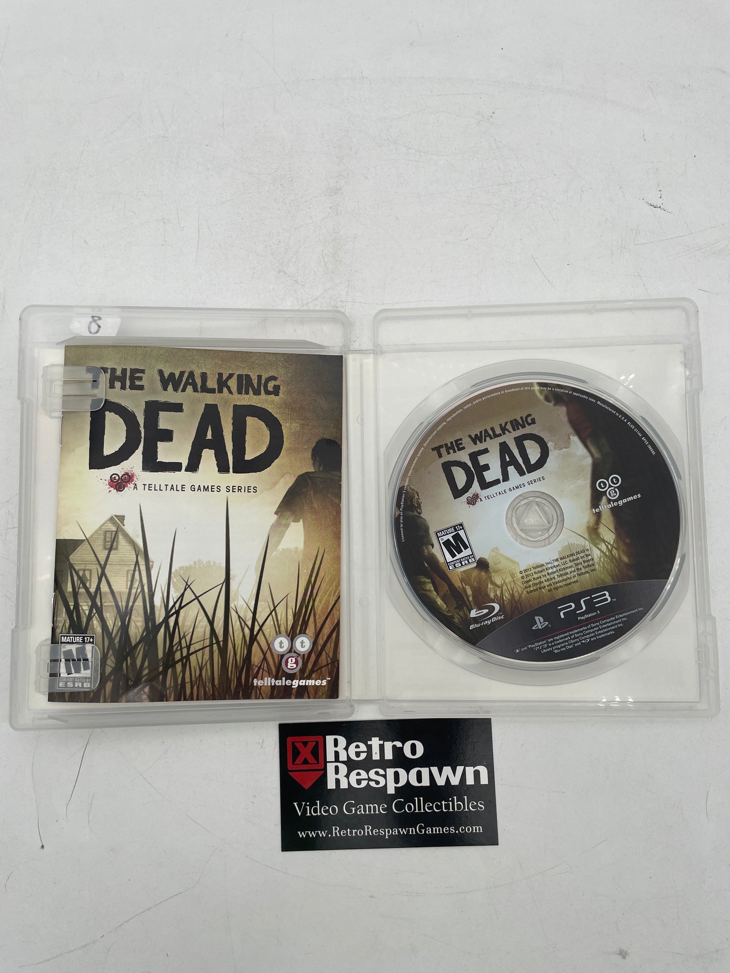 The Walking Dead: A Telltale Games Series - Playstation 3 (Complete)