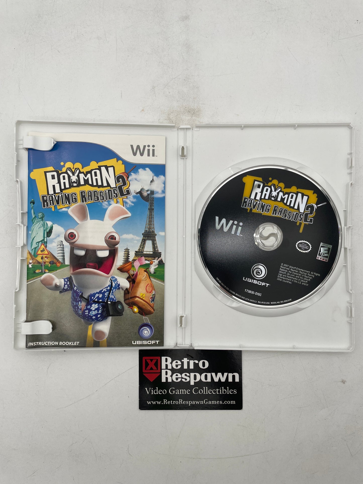 Rayman Raving Rabbids 2 - Wii (Complete)