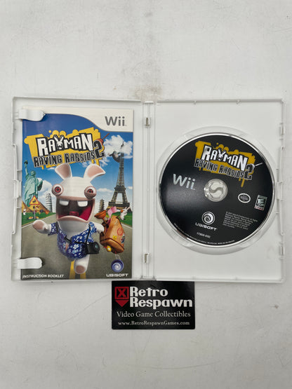 Rayman Raving Rabbids 2 - Wii (Complete)