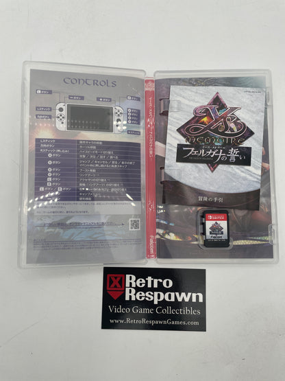 Ys Memoire: The Oath in Felghana - JP Nintendo Switch (Complete)