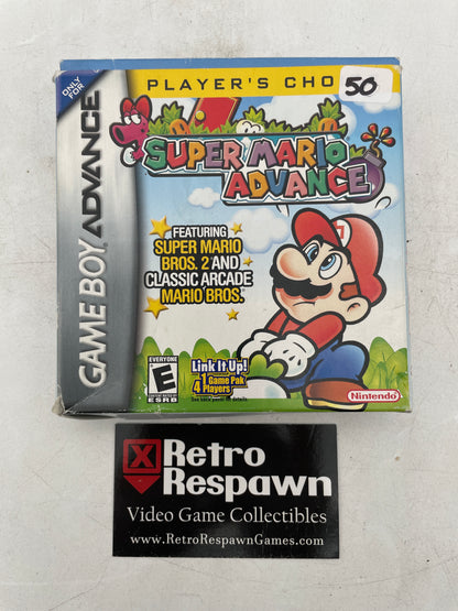 Super Mario Advance [Player's Choice] - GameBoy Advance (Complete)