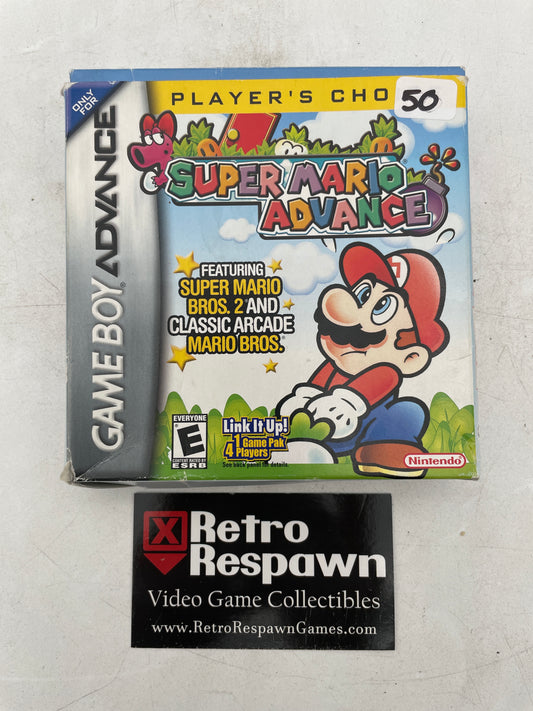 Super Mario Advance [Player's Choice] - GameBoy Advance (Complete)