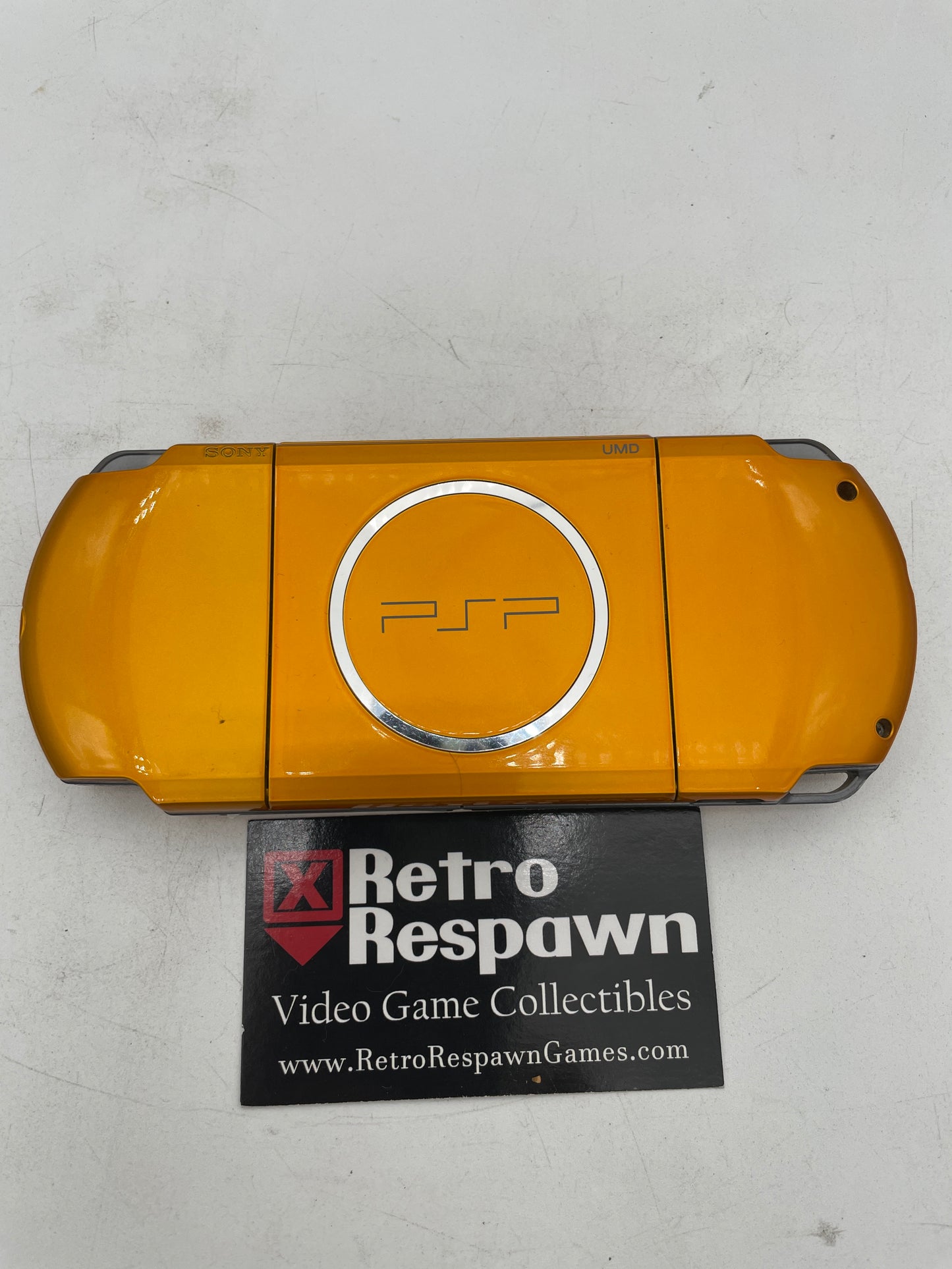 Modded Yellow PSP 3000 - PSP (Console + Charger)