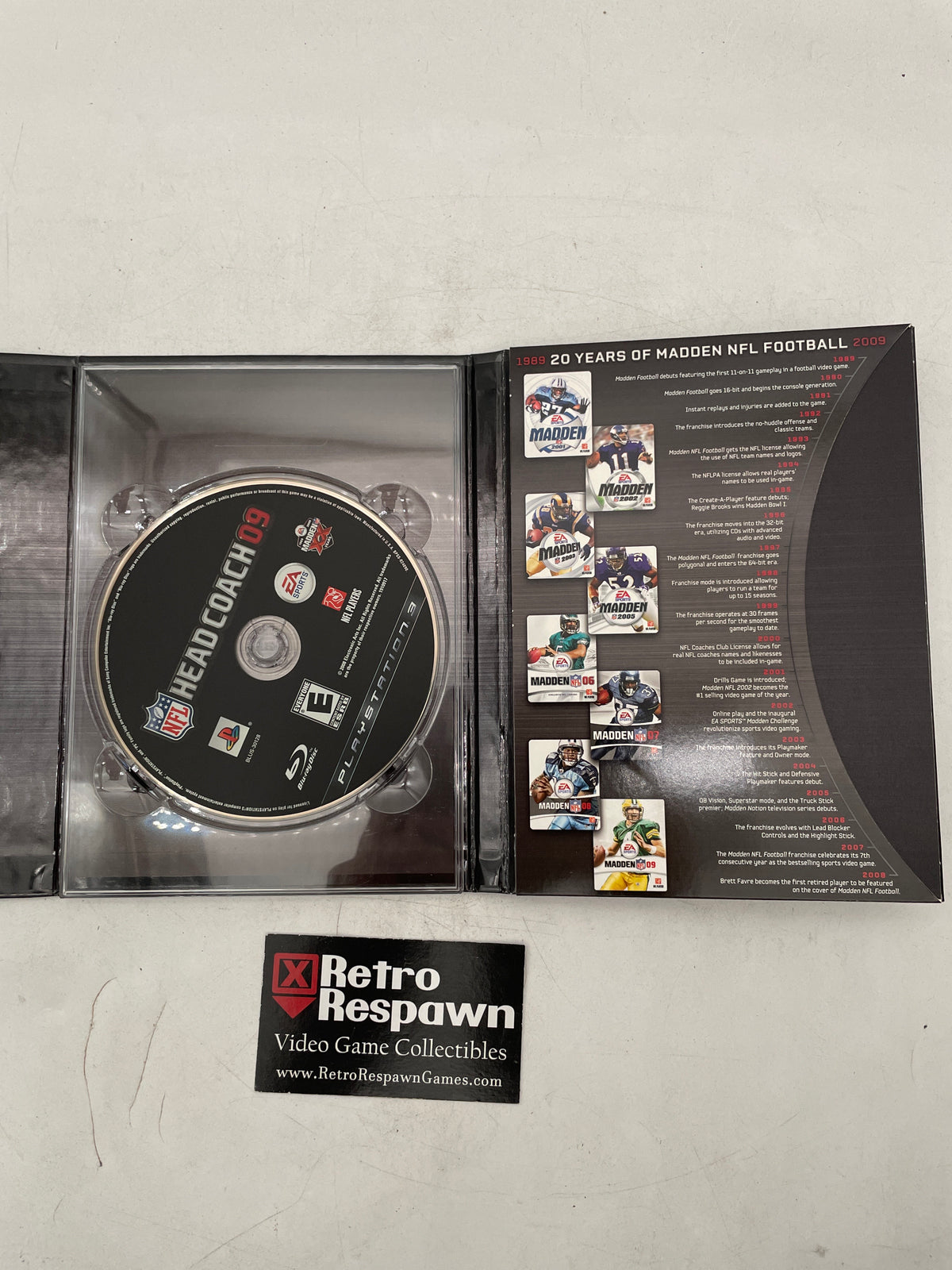 Madden 2009 20th Anniversary Edition - Playstation 3 (Complete)