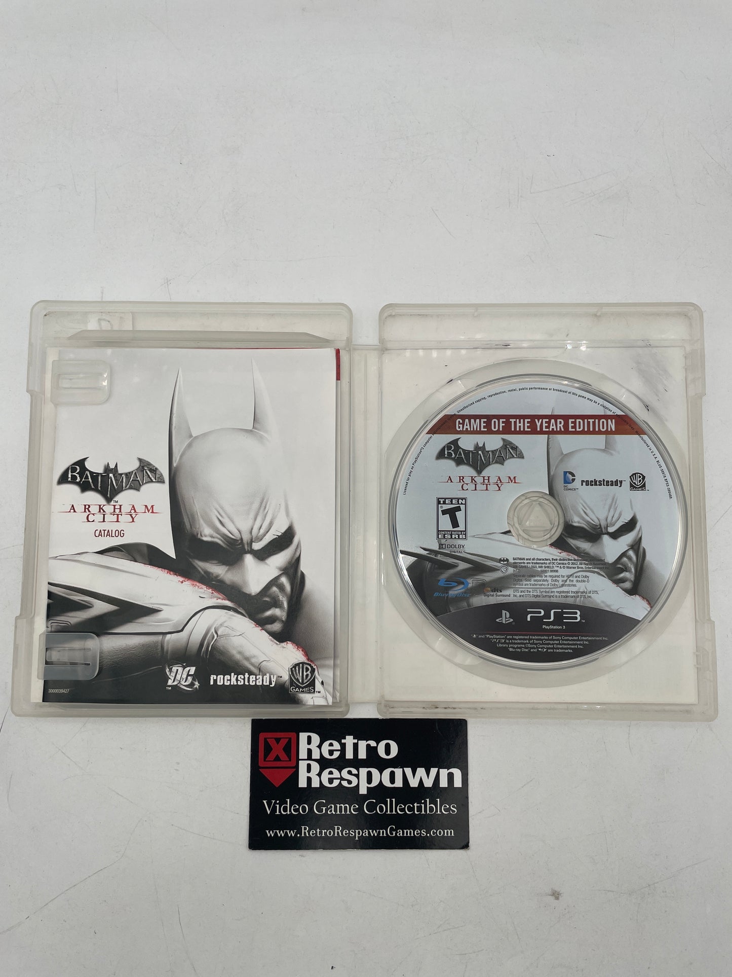 Batman: Arkham City [Game of the Year] - Playstation 3 (Complete)