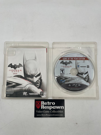 Batman: Arkham City [Game of the Year] - Playstation 3 (Complete)