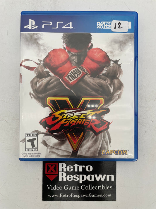 Street Fighter V - Playstation 4 (Complete)