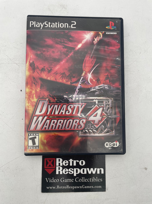Dynasty Warriors 4 - Playstation 2 (Complete)