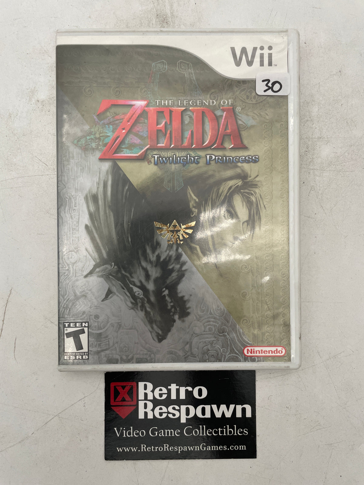 Zelda Twilight Princess - Wii (Complete)