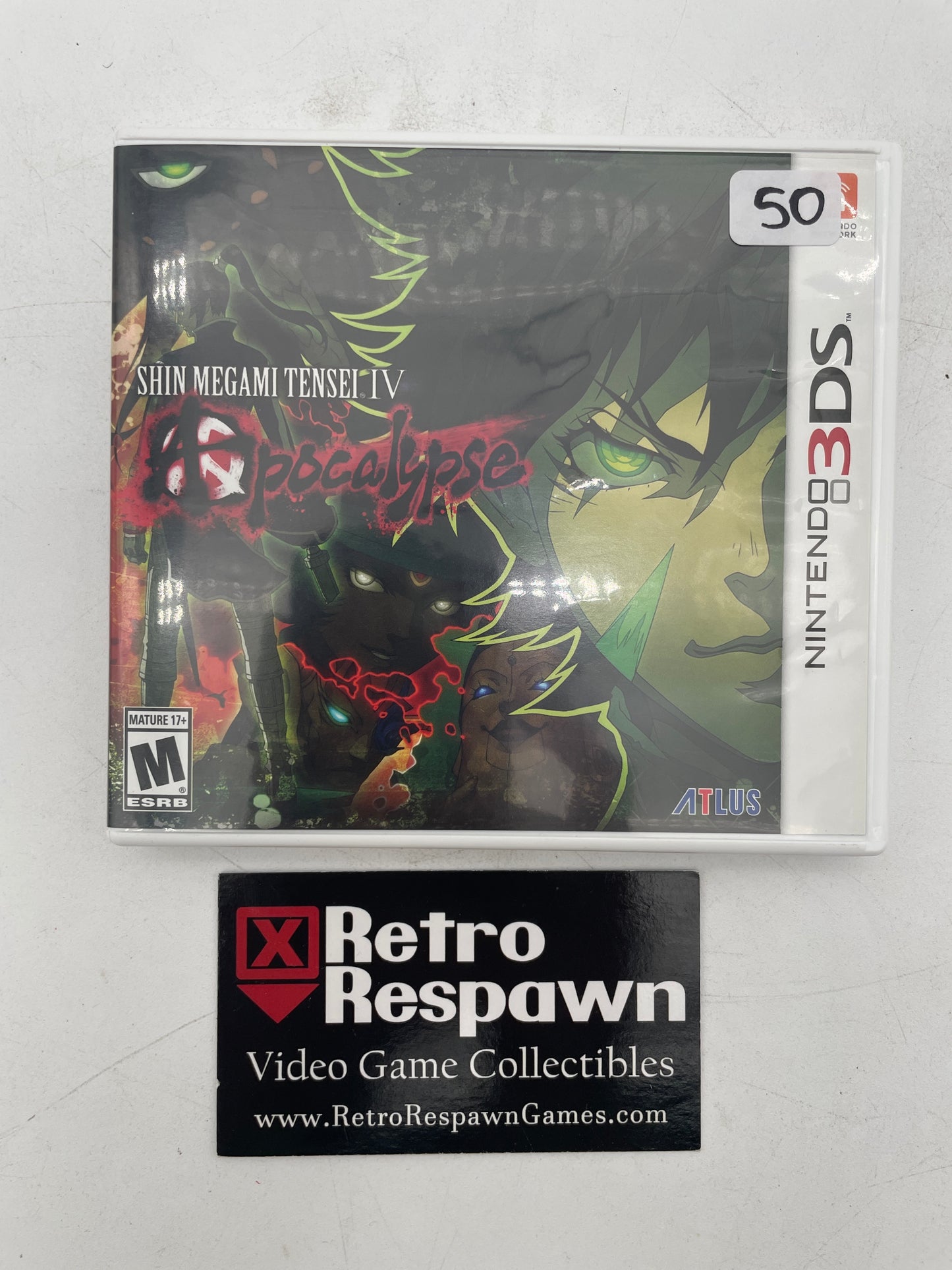 Shin Megami Tensei IV Apocalypse - Nintendo 3DS (Complete)