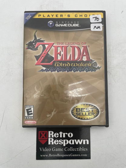 Zelda Wind Waker [Player's Choice] - Gamecube (Missing Manual)