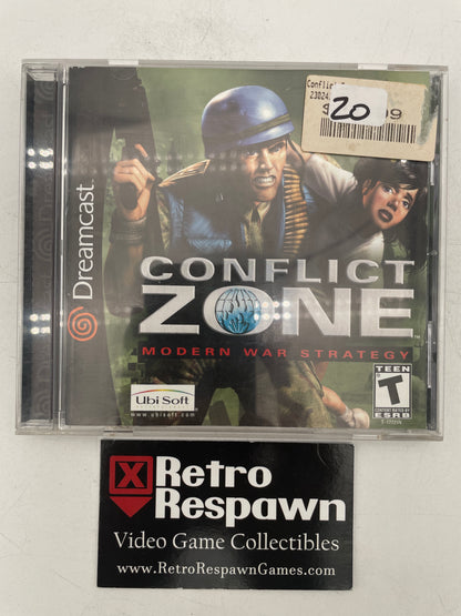 Conflict Zone Modern War Strategy - Sega Dreamcast (Complete)