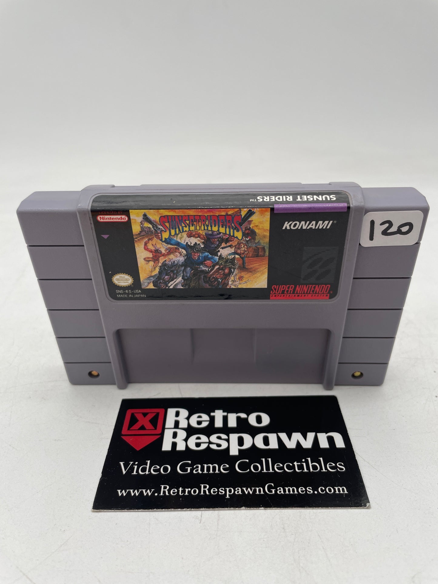 Sunset Riders - Super Nintendo (Game Only)