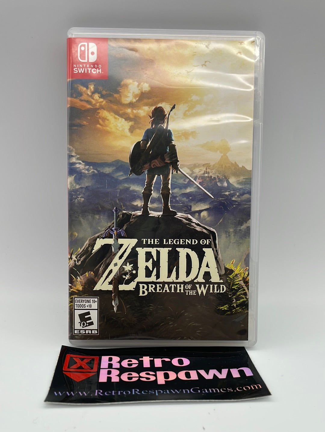 Zelda Breath of the Wild - Nintendo Switch (Complete)