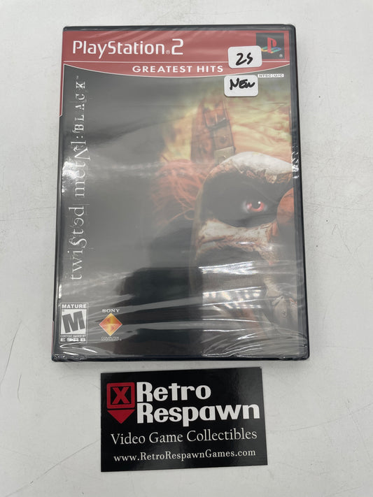 Twisted Metal Black [Greatest Hits] - Playstation 2 (Sealed)