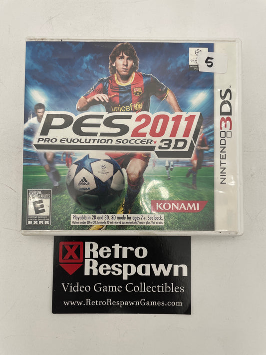 Pro Evolution Soccer 2011 - Nintendo 3DS (Complete)