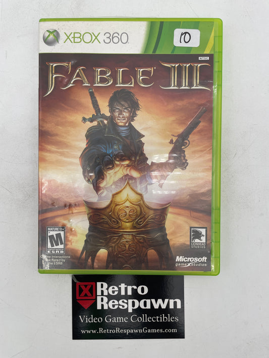 Fable III - Xbox 360 (Complete)