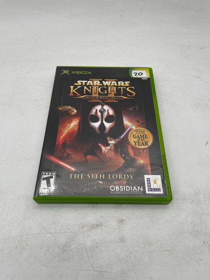 Star Wars Knights of the Old Republic II - Xbox (Complete)