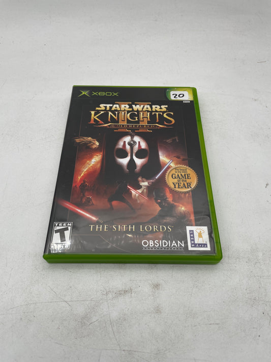 Star Wars Knights of the Old Republic II - Xbox (Complete)