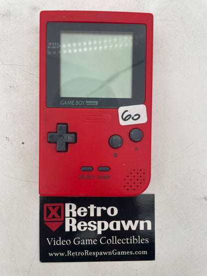 Red Game Boy Pocket - GameBoy (Console Only)