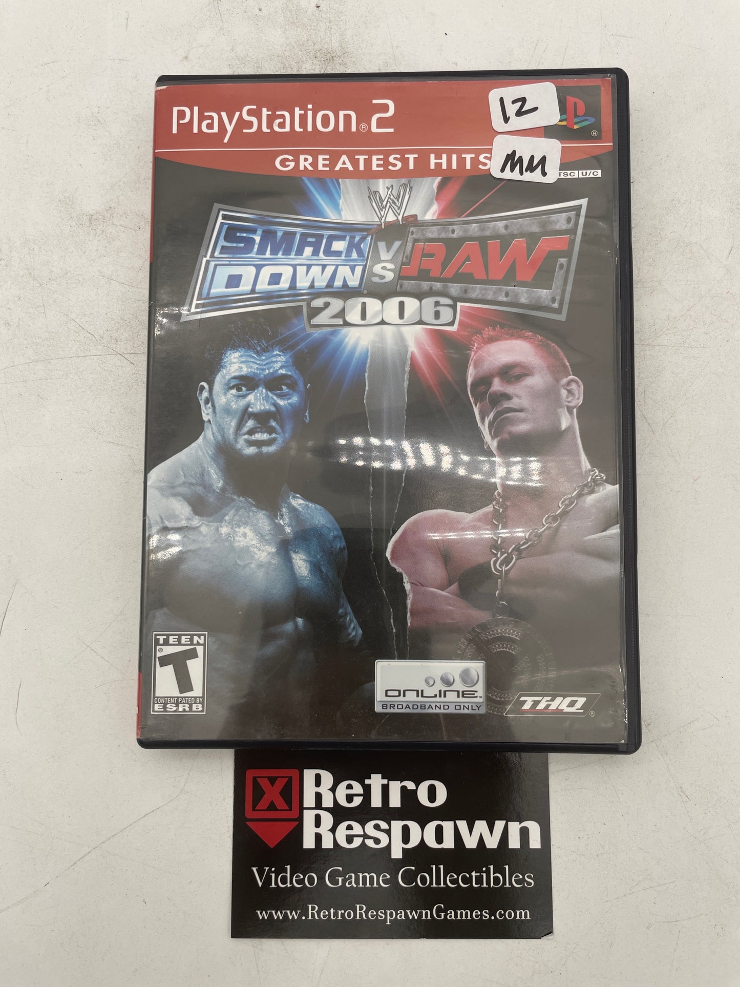 WWE Smackdown vs. Raw 2006 [Greatest Hits] - Playstation 2 (Missing Manual)