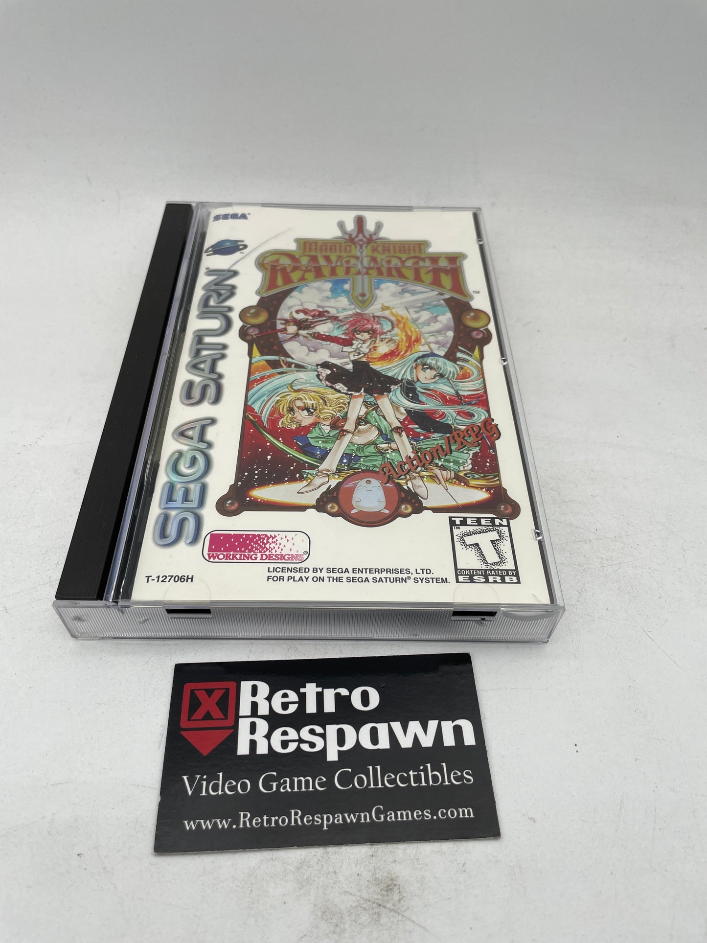 Magic Knight Rayearth - Sega Saturn (Complete)