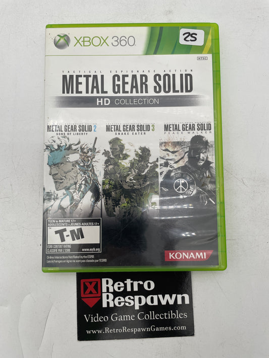 Metal Gear Solid HD Collection - Xbox 360 (Complete)