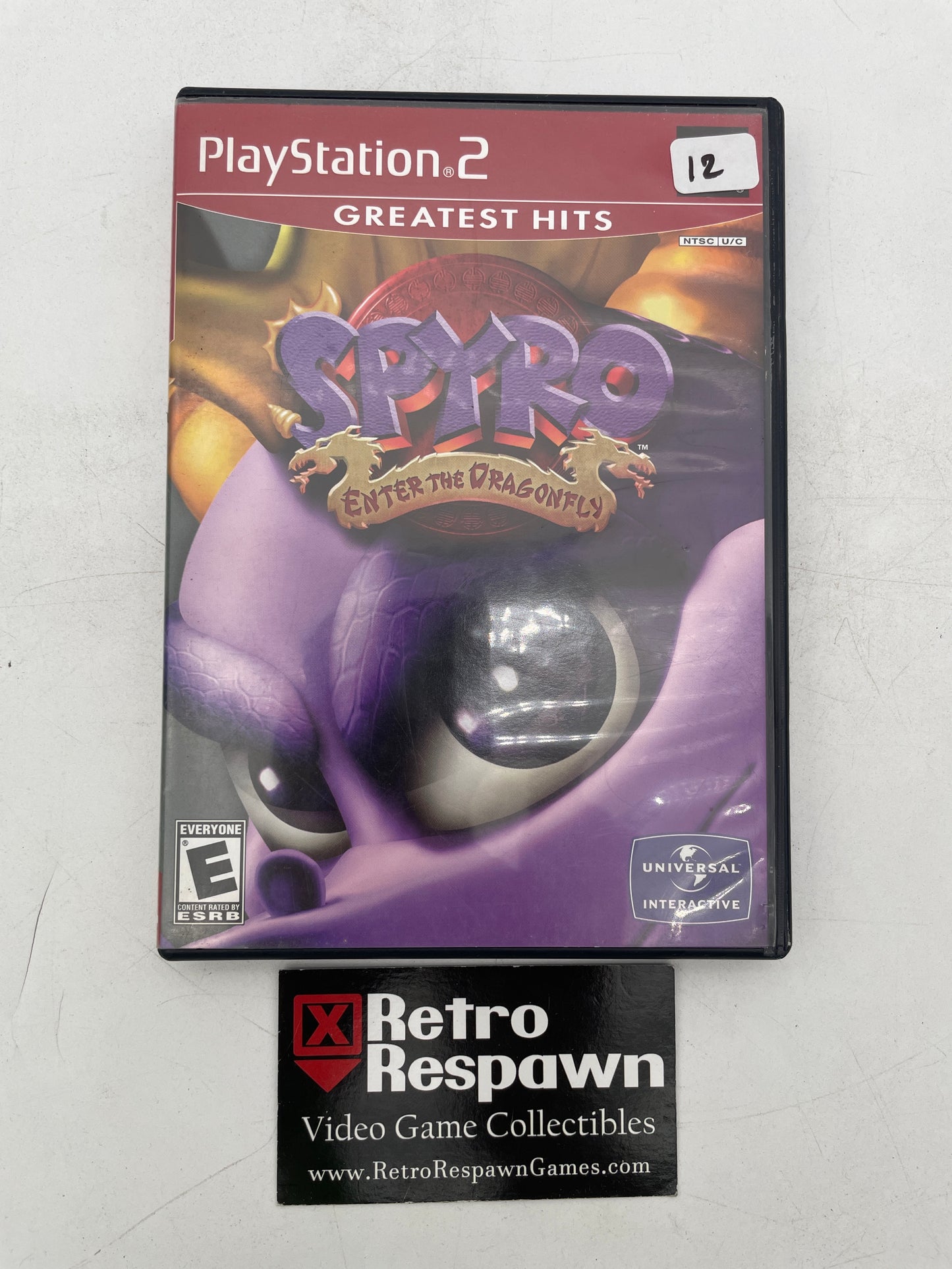 Spyro Enter the Dragonfly [Greatest Hits]  - Playstation 2 (Complete)