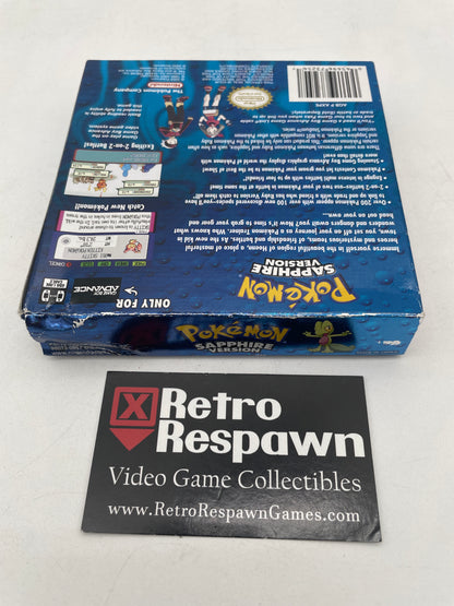 Pokemon Sapphire - GameBoy Advance (Complete/See Pictures)
