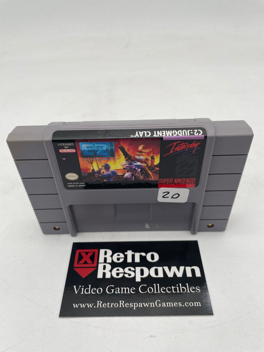 ClayFighter 2 Judgment Clay - Super Nintendo (Game Only)