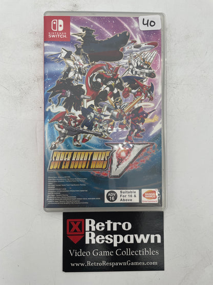 Super Robot Wars V - Nintendo Switch (Complete)