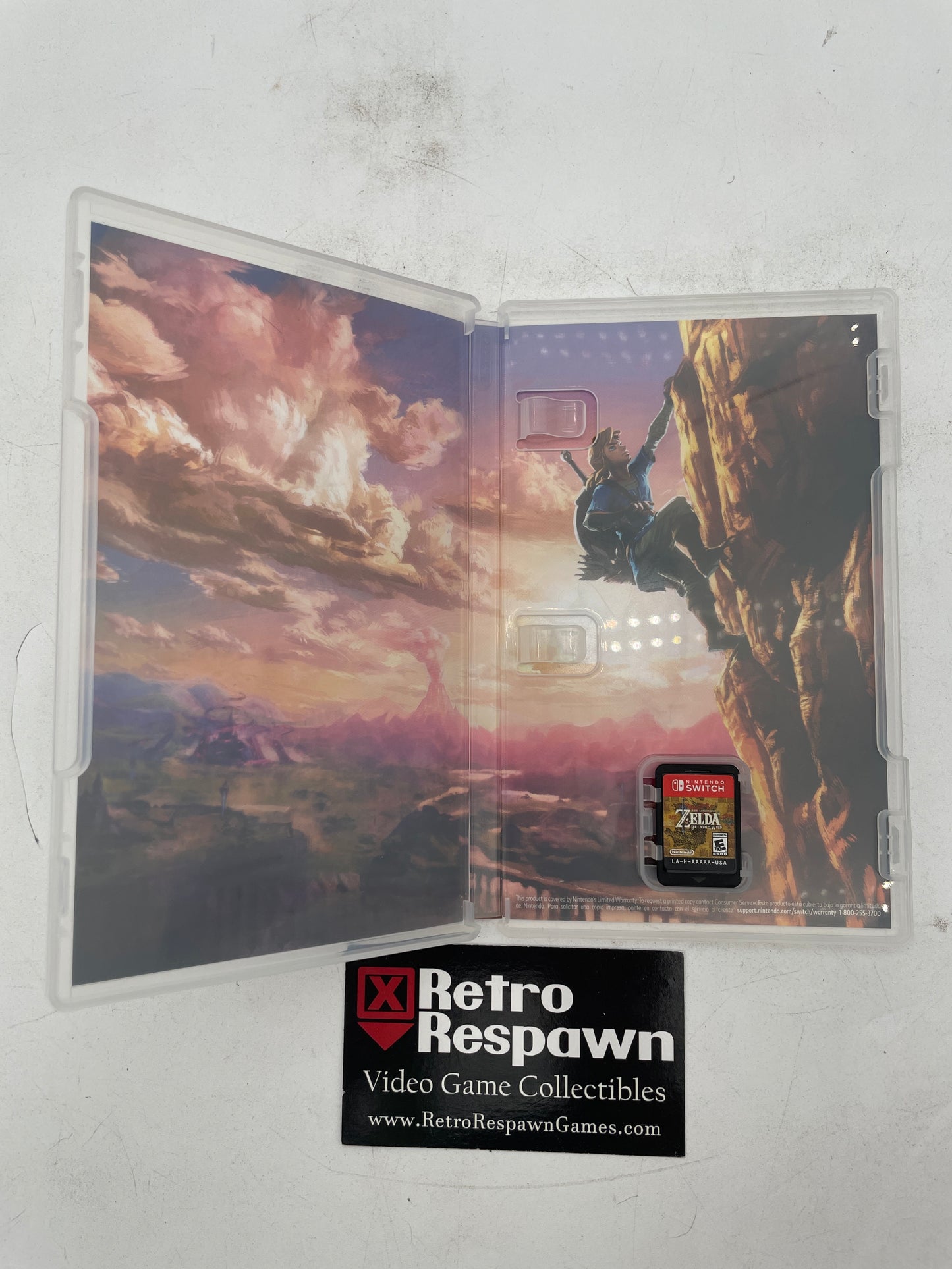 Zelda Breath of the Wild - Nintendo Switch (Complete)