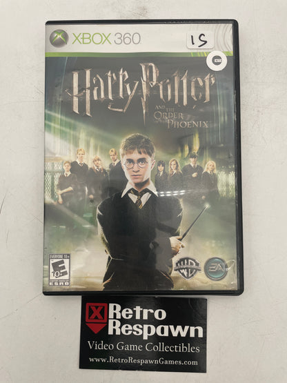 Harry Potter and the Order of the Phoenix - Xbox 360 (Complete)