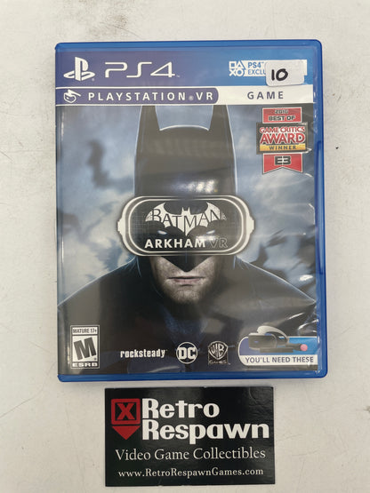Batman: Arkham VR - Playstation 4 (Complete)