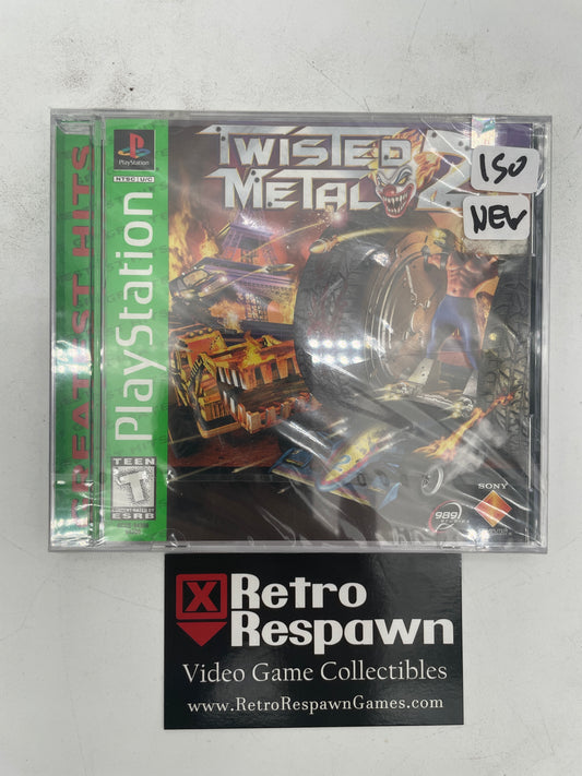 Twisted Metal 2 [Greatest Hits] - Playstation (Sealed)