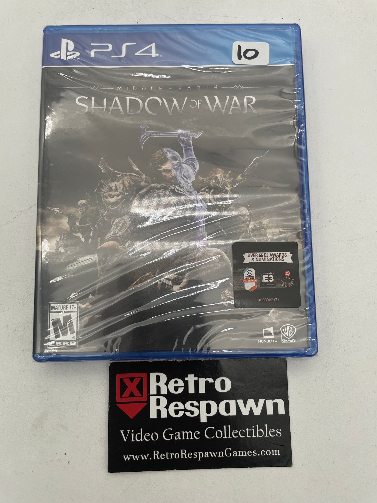 Middle Earth: Shadow of Mordor - Playstation 3 (Sealed)