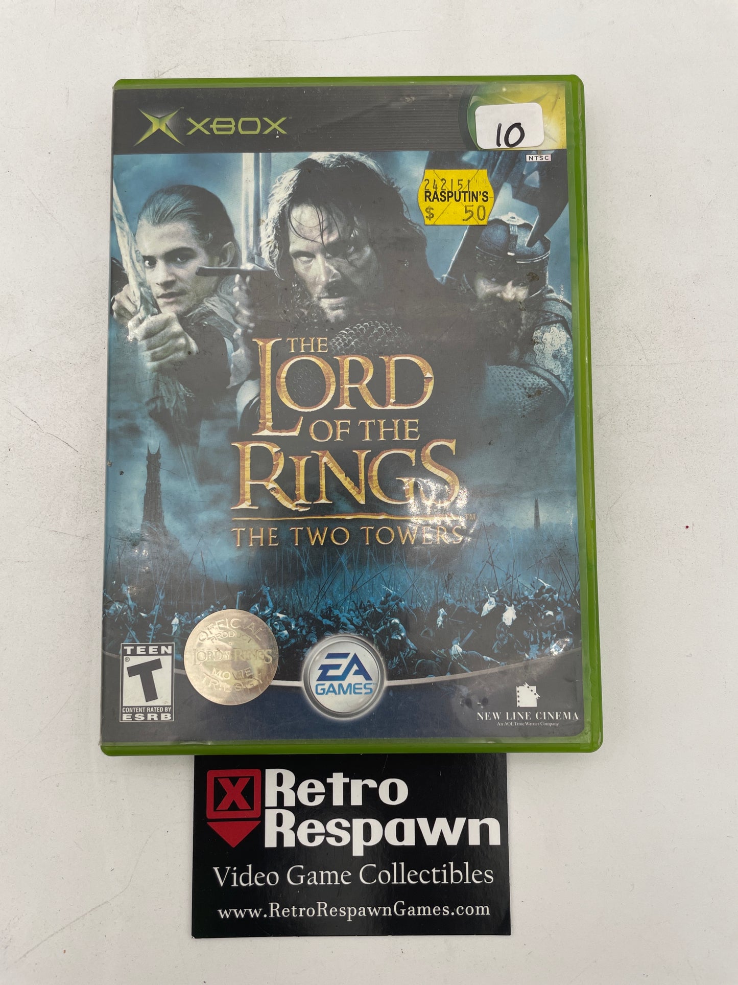 Lord of the Rings Two Towers - Xbox (Complete)