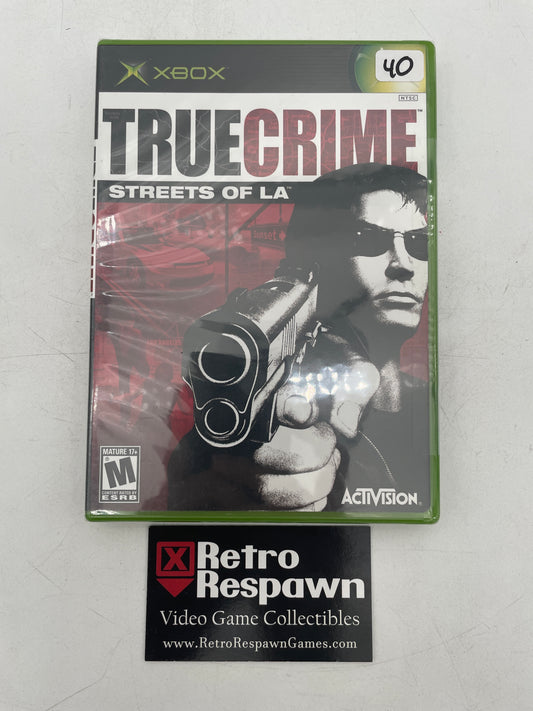 True Crime Streets of LA - Xbox (Sealed)