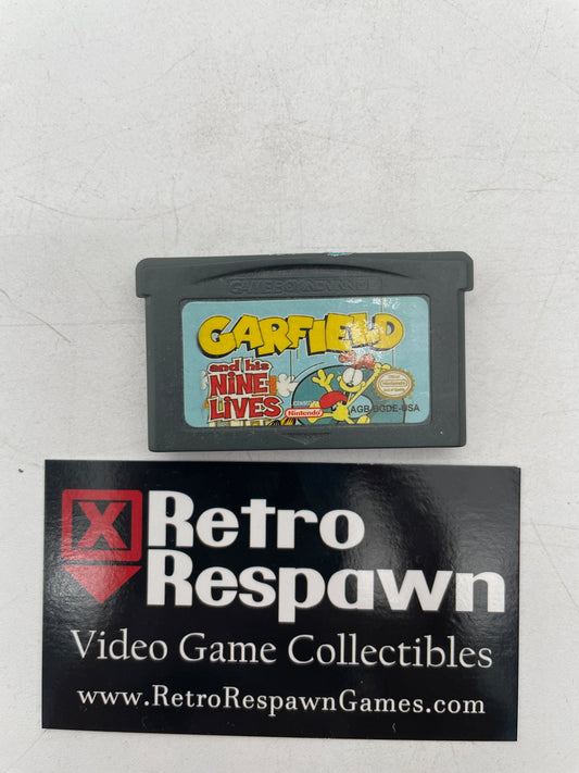 Garfield And His Nine Lives - GameBoy Advance (Game Only)