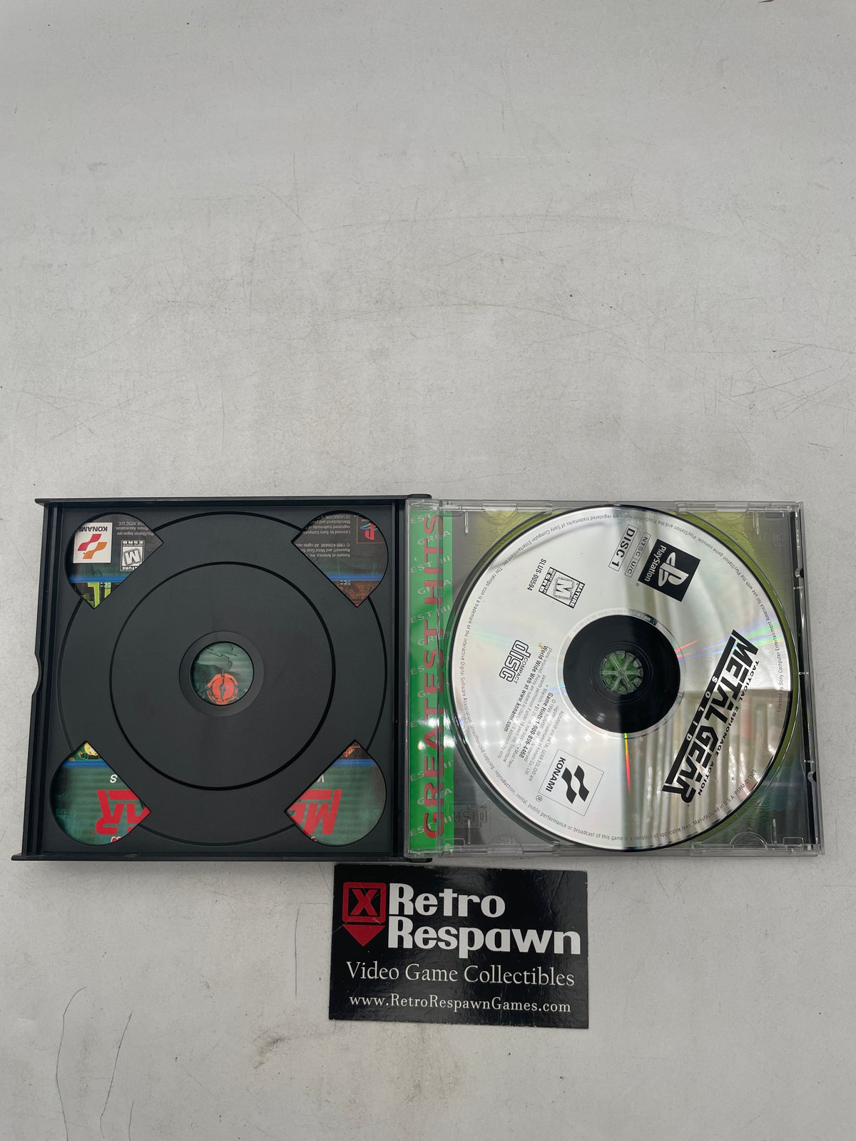 Metal Gear Solid [Greatest Hits] - Playstation (Complete)
