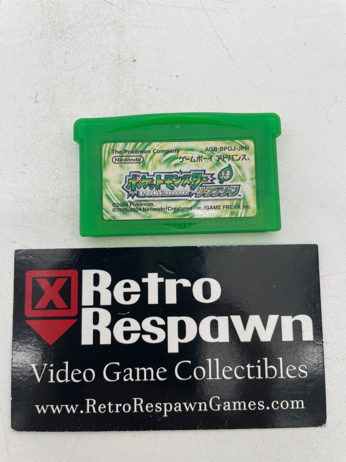 Pokemon Leaf Green - JP GameBoy Advance (Game Only)