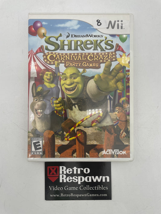 Shrek's Carnival Craze - Wii (Complete)