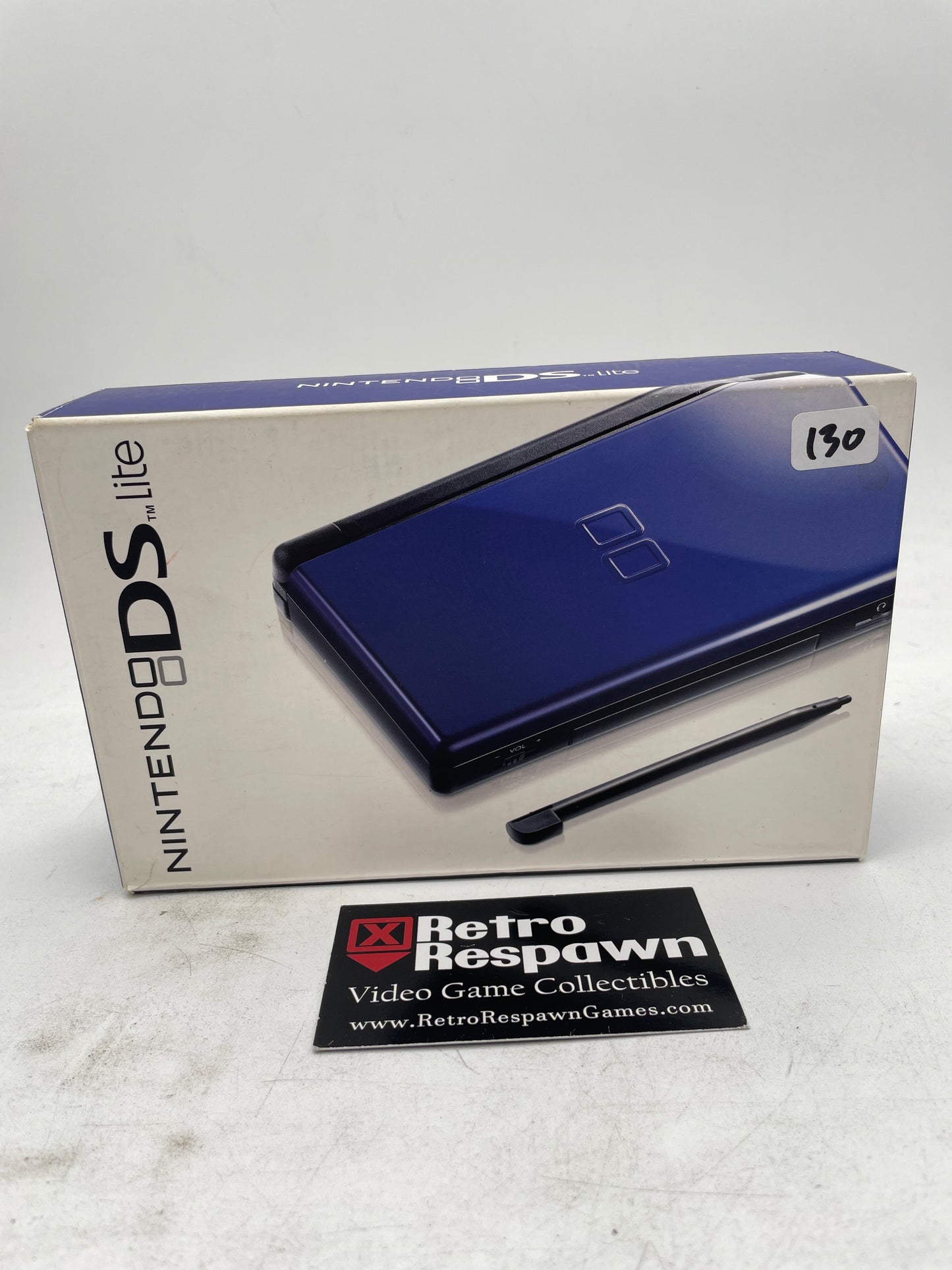 Cobalt & Black Nintendo DS Lite - Nintendo DS (Complete)