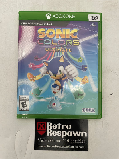 Sonic Colors Ultimate [Launch Edition] - Xbox One (Complete)